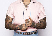 SWS jewellery modelled